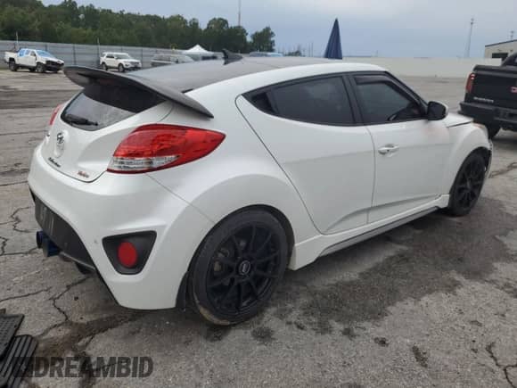 2016 Hyundai Veloster Turbo z VIN KMHTC6AE7GU275848, wystawiony jako Copart lot #69607965 z przebiegiem 91 373 mil mil oraz Szkoda całkowita • Salvage title. Historia ofert i sprzedaży dostępna na DreamBid. Obrazek 3.