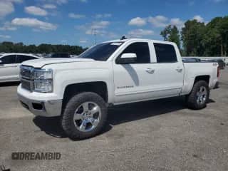 2015 Chevrolet Silverado 1500 LT с VIN 3GCUKRECXFG465019, выставлен на аукционе Copart как лот 80157265 с пробегом 129 761 миль миль и Списание • Salvage title. История ставок и продаж доступна на DreamBid. Изображение 1.
