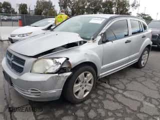 2007 Dodge Caliber SXT with VIN 1B3HB48B37D528162, listed as a IAAI auction lot 43432220 with 95,469 mi miles and . Bid and sale history available at DreamBid. Image 2.