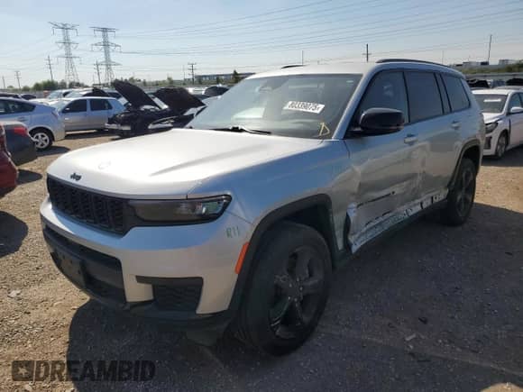 2023 Jeep Grand Cherokee Altitude X z VIN 1C4RJKAG7P8871100, wystawiony jako Copart lot #80339075 z przebiegiem 41 229 mil mil oraz Szkoda całkowita • Salvage title. Historia ofert i sprzedaży dostępna na DreamBid. Obrazek 1.