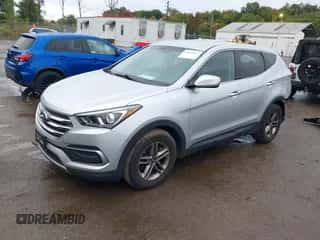 2018 Hyundai Santa Fe 2.4L с VIN 5XYZTDLB0JG533030, выставлен на аукционе IAAI как лот 43434007 с пробегом 124 135 миль миль и . История ставок и продаж доступна на DreamBid. Изображение 2.