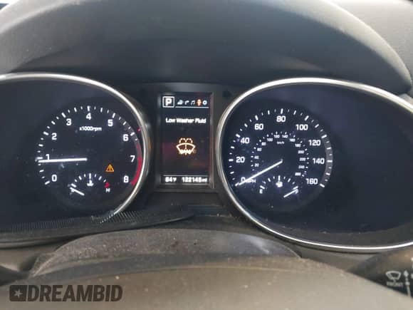 2017 Hyundai Santa Fe Ultimate with VIN 5XYZW4LA4HG462360, listed as a IAAI auction lot 42792002 with 122,145 mi miles and . Bid and sale history available at DreamBid. Image 7.