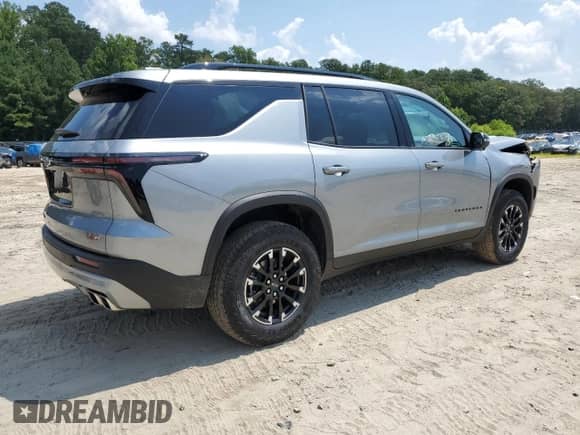 2025 Chevrolet Traverse AWD Z71 с VIN 1GNEVJRSXSJ229159, выставлен на аукционе Copart как лот 65828155 с пробегом 3 012 миль миль и Списание • Salvage title. История ставок и продаж доступна на DreamBid. Изображение 3.