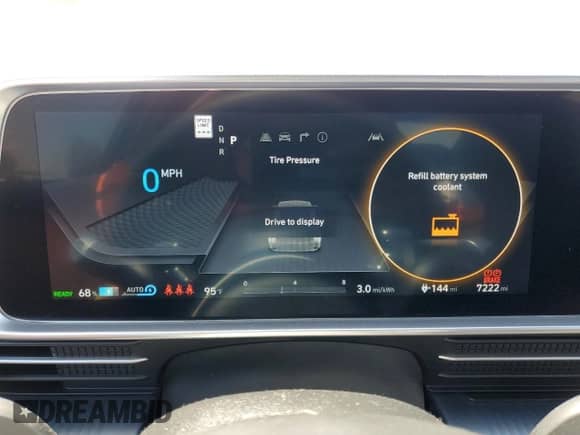 2025 Hyundai Ioniq 6 SEL с VIN KMHM34AA5SA085711, выставлен на аукционе Copart как лот 55694255 с пробегом 7 222 миль миль и Списание • Salvage title. История ставок и продаж доступна на DreamBid. Изображение 9.