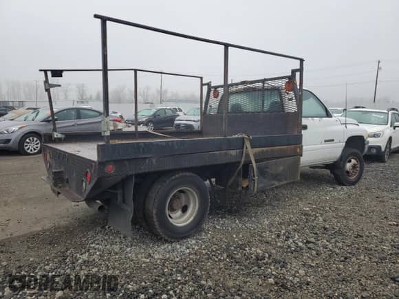 1994 Dodge RAM with VIN 1B6MC3659RS604830, listed as a Copart auction lot 88972505 with 166,178 mi miles and Salvage title. Bid and sale history available at DreamBid. Image 3.