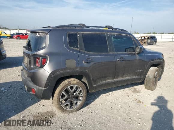 2018 Jeep Renegade Altitude with VIN ZACCJABB7JPH80962, listed as a Copart auction lot 80563415 with Not provided miles and Salvage title. Bid and sale history available at DreamBid. Image 3.
