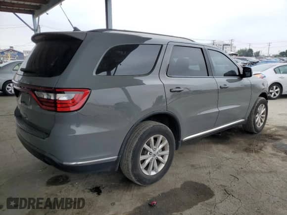2022 Dodge Durango SXT with VIN 1C4RDJAG3NC132253, listed as a Copart auction lot 85293235 with 15,753 mi miles and Non repairable. Bid and sale history available at DreamBid. Image 3.