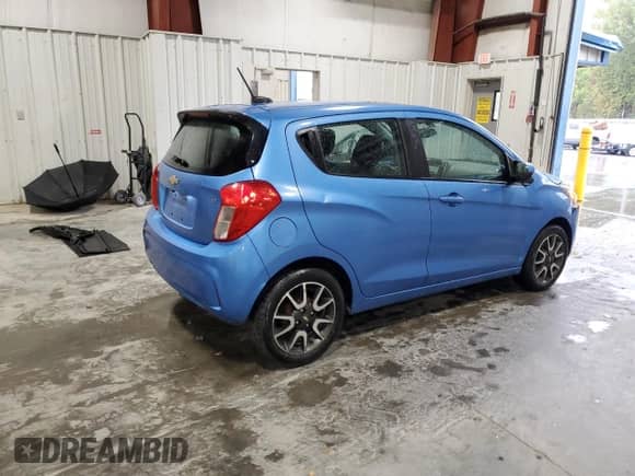 2017 Chevrolet Spark LT with VIN KL8CD6SA9HC723763, listed as a Copart auction lot 81773085 with 58,870 mi miles and Salvage title. Bid and sale history available at DreamBid. Image 3.