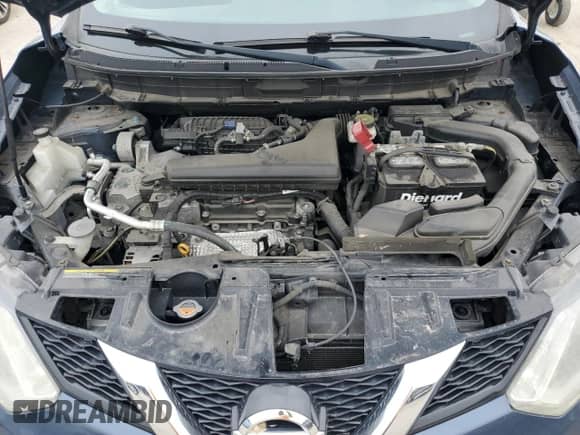 2016 Nissan Rogue SV with VIN KNMAT2MT6GP595627, listed as a Copart auction lot 60417825 with 154,468 mi miles and Salvage title. Bid and sale history available at DreamBid. Image 11.