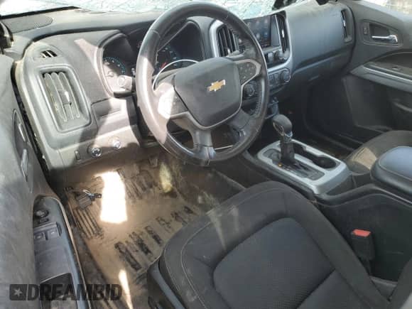 2022 Chevrolet Colorado 4WD LT with VIN 1GCHTCEA1N1198747, listed as a Copart auction lot 80089775 with 32,730 mi miles and Salvage title. Bid and sale history available at DreamBid. Image 8.