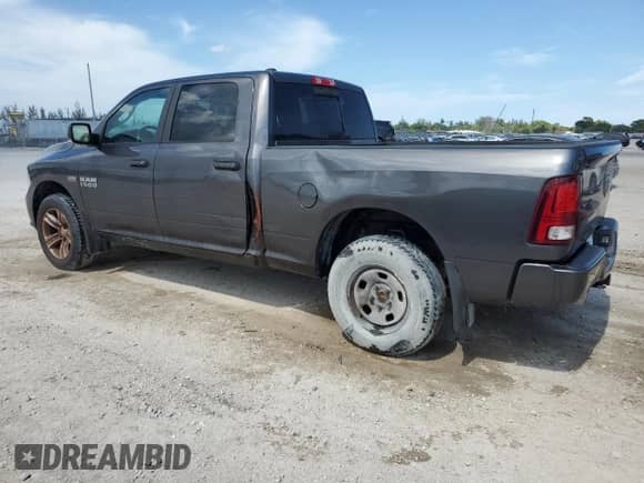 2017 Ram 1500 Sport with VIN 1C6RR7UT7HS737178, listed as a Copart auction lot 64963255 with 123,279 mi miles and Salvage title. Bid and sale history available at DreamBid. Image 2.