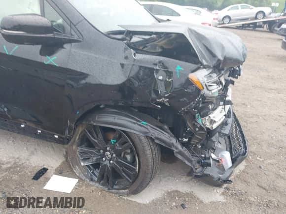 2020 Honda Pilot Black Edition z VIN 5FNYF6H79LB004527, wystawiony jako IAAI lot #42219844 z przebiegiem 54 165 mil mil oraz . Historia ofert i sprzedaży dostępna na DreamBid. Obrazek 18.