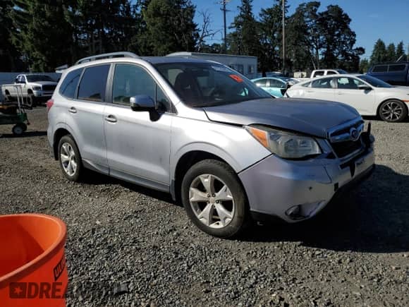2014 Subaru Forester Touring with VIN JF2SJAPC7EH496940, listed as a Copart auction lot 81576585 with Not provided miles and Salvage title. Bid and sale history available at DreamBid. Image 4.