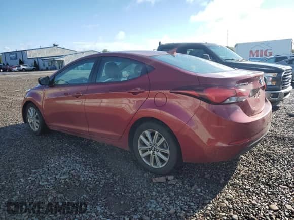 2014 Hyundai Elantra Limited с VIN 5NPDH4AE9EH538847, выставлен на аукционе Copart как лот 70530635 с пробегом 165 466 миль миль и Чистый • Clean title. История ставок и продаж доступна на DreamBid. Изображение 2.