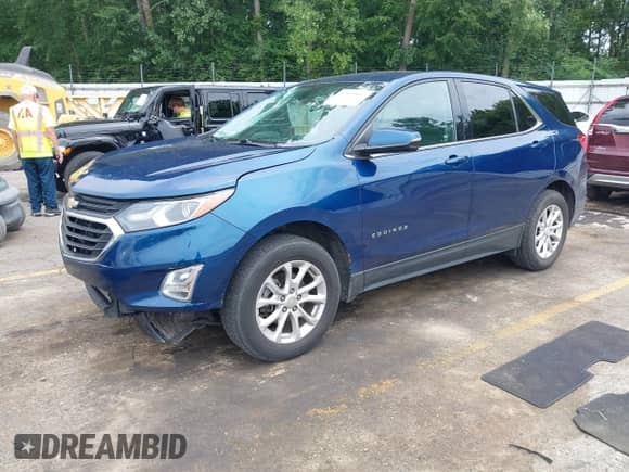 2019 Chevrolet Equinox LT с VIN 2GNAXTEV4K6279024, выставлен на аукционе IAAI как лот 42835837 с пробегом 155 148 миль миль и . История ставок и продаж доступна на DreamBid. Изображение 2.