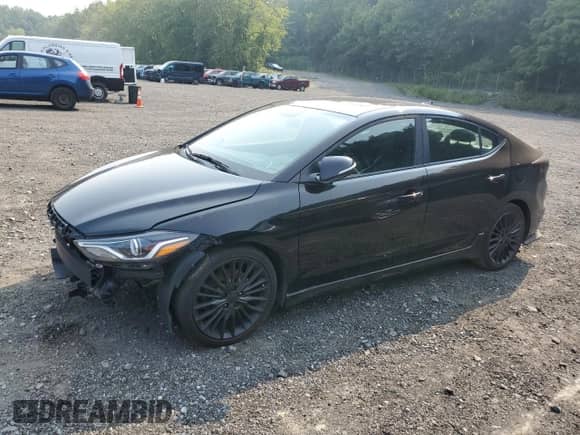 2018 Hyundai Elantra Sport with VIN KMHD04LB8JU723008, listed as a Copart auction lot 67566865 with 69,549 mi miles and Clean title. Bid and sale history available at DreamBid. Image 1.