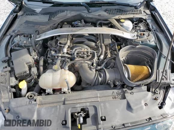 2019 Ford Mustang Bullitt z VIN 1FA6P8K09K5504611, wystawiony jako Copart lot #67043705 z przebiegiem 33 913 mil mil oraz Czysty tytuł • Clean title. Historia ofert i sprzedaży dostępna na DreamBid. Obrazek 11.