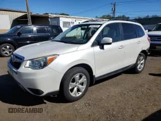 2014 Subaru Forester Premium z VIN JF2SJAEC5EH411631, wystawiony jako Copart lot #84923935 z przebiegiem 151 511 mil mil oraz Szkoda całkowita • Salvage title. Historia ofert i sprzedaży dostępna na DreamBid. Obrazek 1.