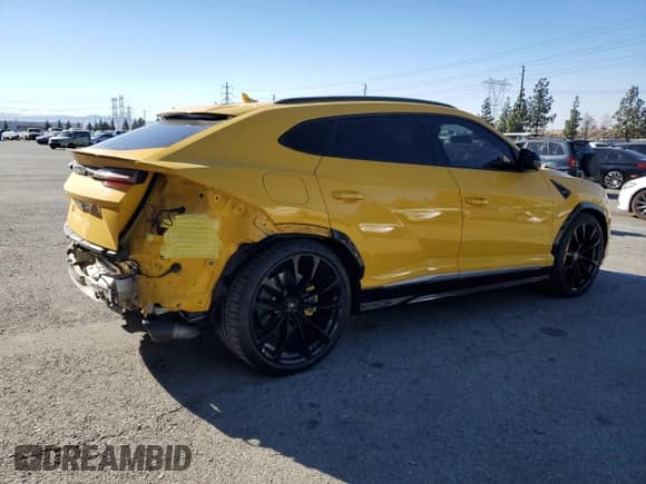 2019 Lamborghini Urus с VIN ZPBUA1ZL5KLA03794, выставлен на аукционе Copart как лот 41689155 с пробегом 49 061 миль миль и Списание • Salvage title. История ставок и продаж доступна на DreamBid. Изображение 3.