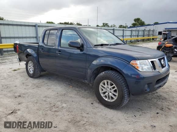 2019 Nissan Frontier SV with VIN 1N6AD0ER3KN784032, listed as a Copart auction lot 84931785 with 38,463 mi miles and Salvage title. Bid and sale history available at DreamBid. Image 4.