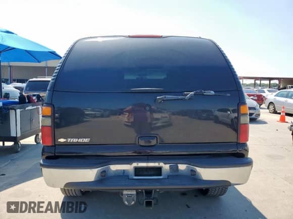 2005 Chevrolet Tahoe LS with VIN 1GNEC13TX5J240903, listed as a Copart auction lot 80363685 with Not provided miles and Salvage title. Bid and sale history available at DreamBid. Image 6.