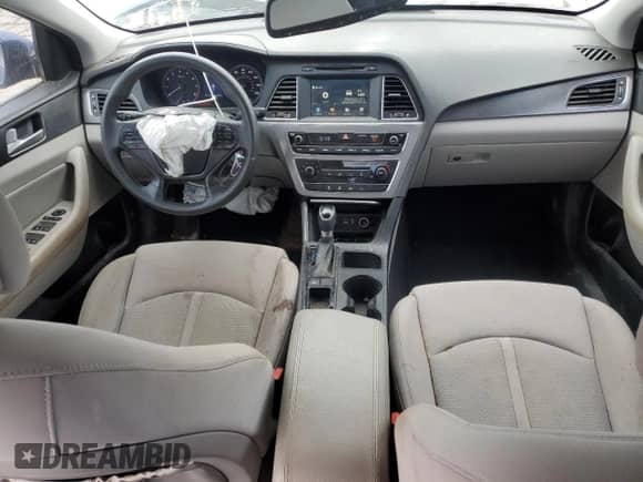 2017 Hyundai Sonata Sport with VIN 5NPE34AF7HH483511, listed as a Copart auction lot 46336335 with 117,098 mi miles and Salvage title. Bid and sale history available at DreamBid. Image 8.