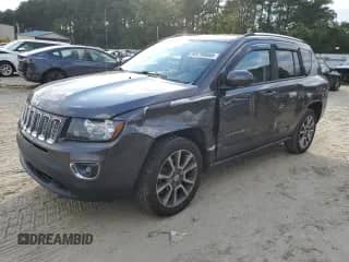 2016 Jeep Compass High Altitude with VIN 1C4NJDEB9GD746468, listed as a Copart auction lot 83798865 with 141,097 mi miles and Salvage title. Bid and sale history available at DreamBid. Image 1.