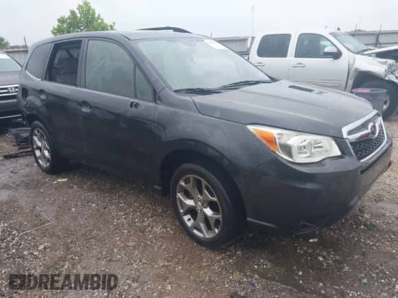 2016 Subaru Forester Touring with VIN JF2SJAXC7GH460524, listed as a IAAI auction lot 42852076 with 114,296 mi miles and . Bid and sale history available at DreamBid. Image 1.
