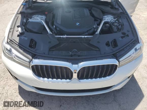 2023 BMW 5 Series 540i with VIN WBA53BJ05PCL27135, listed as a Copart auction lot 59160375 with 14,552 mi miles and Salvage title. Bid and sale history available at DreamBid. Image 11.