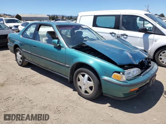 1993 Honda Accord with VIN 1HGCB7274PA015603, listed as a Copart auction lot 67778705 with 144,447 mi miles and Salvage title. Bid and sale history available at DreamBid. Image 4.