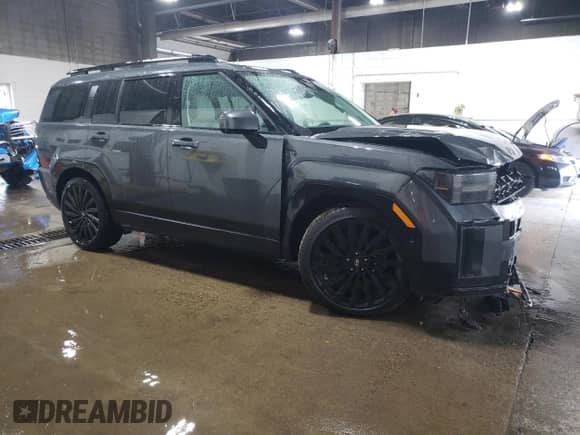 2024 Hyundai Santa Fe Calligraphy z VIN 5NMP5DGL4RH062019, wystawiony jako Copart lot #81149935 z przebiegiem 7 403 mil mil oraz Szkoda całkowita • Salvage title. Historia ofert i sprzedaży dostępna na DreamBid. Obrazek 4.