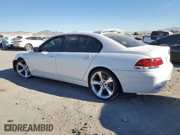 2006 BMW 7 Series 750Li с VIN WBAHN83536DT31891, выставлен на аукционе Copart как лот 85559934 с пробегом 162 427 миль миль и Списание • Salvage title. История ставок и продаж доступна на DreamBid. Изображение 2.