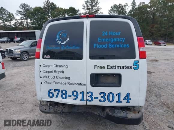 2013 Chevrolet Express Cargo with VIN 1GCWGGBA2D1182532, listed as a IAAI auction lot 40723126 with 170,691 mi miles and . Bid and sale history available at DreamBid. Image 16.