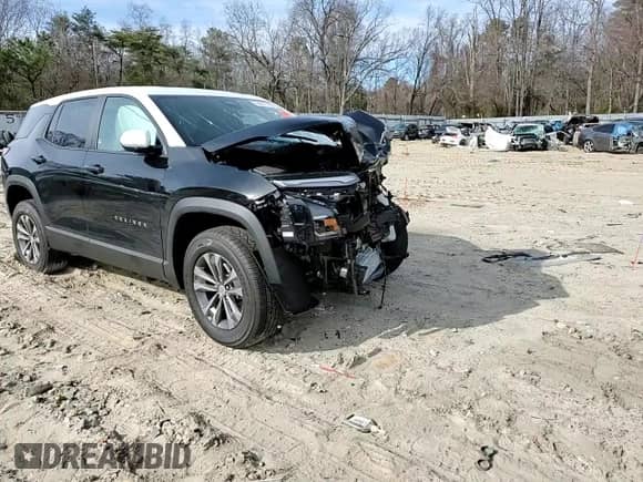 2025 Chevrolet Equinox FWD LT с VIN 3GNAXHEG7SL244892, выставлен на аукционе Copart как лот 48607105 с пробегом Не указан миль и Списание • Salvage title. История ставок и продаж доступна на DreamBid. Изображение 11.