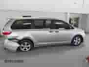 2015 Toyota Sienna L with VIN 5TDZK3DCXFS572089, listed as a IAAI auction lot 43201327 with 120,641 mi miles and . Bid and sale history available at DreamBid. Image 13.