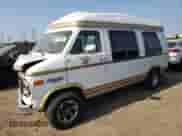 1992 Chevrolet Chevy Van with VIN 2GBEG25K3N4117707, listed as a Copart auction lot 67318524 with 181,994 mi miles and Salvage title. Bid and sale history available at DreamBid. Image 1.