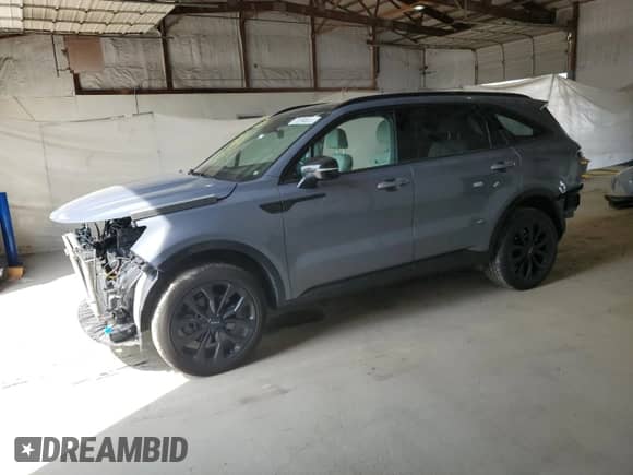 2022 Kia Sorento SX with VIN 5XYRKDLF6NG140354, listed as a Copart auction lot 71594855 with 38,535 mi miles and Salvage title. Bid and sale history available at DreamBid. Image 1.