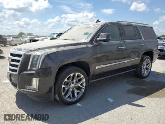2017 Cadillac Escalade Premium Luxury z VIN 1GYS4CKJ0HR380026, wystawiony jako Copart lot #72891234 z przebiegiem 65 446 mil mil oraz Czysty tytuł • Clean title. Historia ofert i sprzedaży dostępna na DreamBid. Obrazek 1.