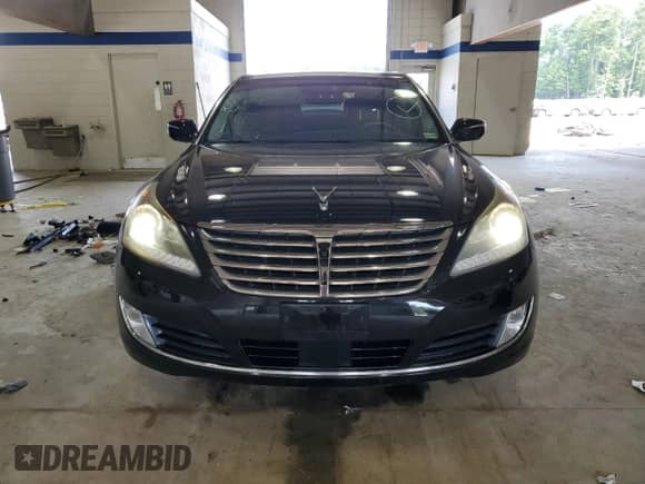 2016 Hyundai Equus Signature with VIN KMHGH4JH8GU106049, listed as a Copart auction lot 65291775 with 94,166 mi miles and Salvage title. Bid and sale history available at DreamBid. Image 5.