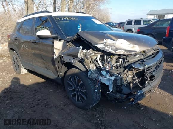 2021 Chevrolet TrailBlazer ACTIV with VIN KL79MSSL1MB079636, listed as a IAAI auction lot 41148080 with 104,052 mi miles and . Bid and sale history available at DreamBid. Image 1.