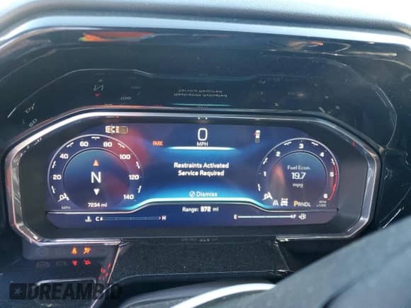 2024 Chevrolet Silverado 3500HD High Country с VIN 2GC4YVEYXR1165898, выставлен на аукционе Copart как лот 80017064 с пробегом 7 234 миль миль и Списание • Salvage title. История ставок и продаж доступна на DreamBid. Изображение 9.