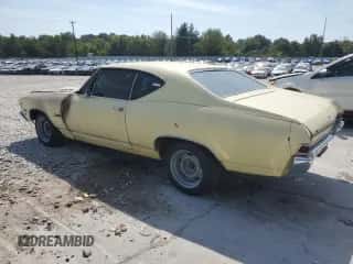 1968 Chevrolet Malibu с VIN 136378B205994, выставлен на аукционе Copart как лот 63202004 с пробегом Не указан миль и На запчасти • Non repairable. История ставок и продаж доступна на DreamBid. Изображение 2.