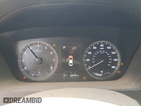 2015 Hyundai Sonata Limited with VIN 5NPE34AF9FH238870, listed as a Copart auction lot 52894475 with 146,339 mi miles and Salvage title. Bid and sale history available at DreamBid. Image 9.