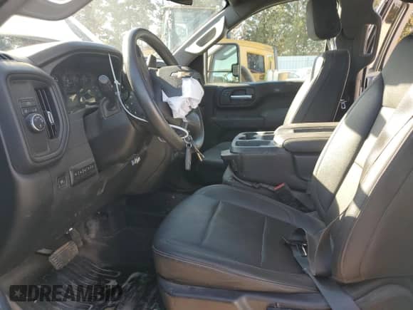 2022 Chevrolet Silverado 2500HD with VIN 1GB2WLE7XNF141794, listed as a Copart auction lot 79089104 with 55,043 mi miles and Salvage title. Bid and sale history available at DreamBid. Image 7.