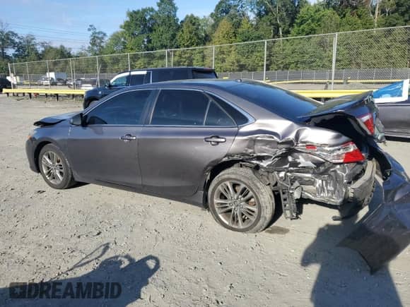 2017 Toyota Camry LE with VIN 4T1BF1FK8HU374832, listed as a Copart auction lot 84553935 with 257,115 mi miles and Salvage title. Bid and sale history available at DreamBid. Image 2.
