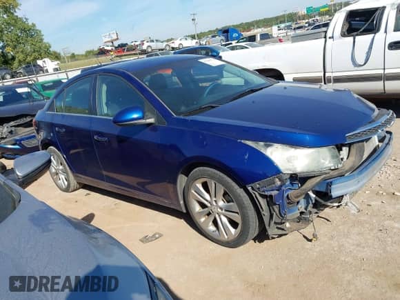 2012 Chevrolet Cruze LTZ z VIN 1G1PH5SC5C7212473, wystawiony jako IAAI lot #43280774 z przebiegiem 87 420 mil mil oraz . Historia ofert i sprzedaży dostępna na DreamBid. Obrazek 1.