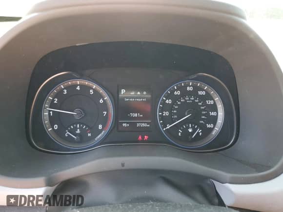 2019 Hyundai Kona SE with VIN KM8K12AA2KU320453, listed as a Copart auction lot 87204265 with 37,250 mi miles and Salvage title. Bid and sale history available at DreamBid. Image 9.