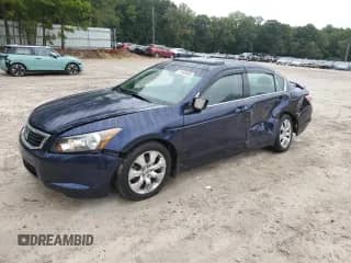 2008 Honda Accord EX-L z VIN 1HGCP26818A080479, wystawiony jako Copart lot #71598685 z przebiegiem 186 607 mil mil oraz Szkoda całkowita • Salvage title. Historia ofert i sprzedaży dostępna na DreamBid. Obrazek 1.