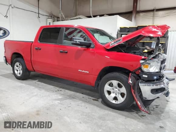 2023 Ram 1500 Big Horn with VIN 1C6RREFT6PN511633, listed as a Copart auction lot 62416855 with 50,371 mi miles and Non repairable. Bid and sale history available at DreamBid. Image 4.