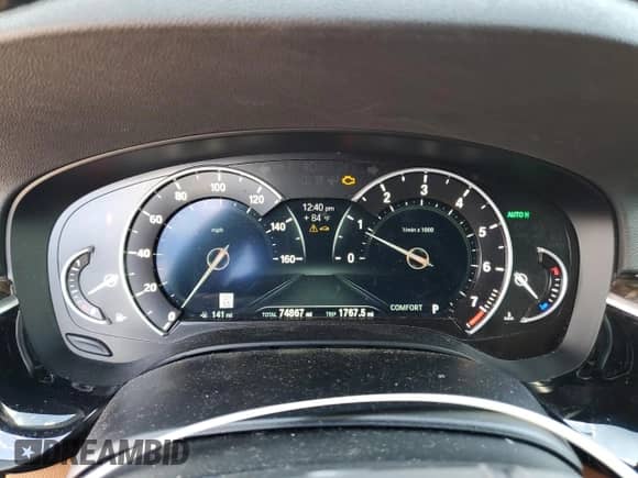 2018 BMW 5 Series 530i xDrive с VIN WBAJA7C52JG909395, выставлен на аукционе Copart как лот 81827985 с пробегом 74 867 миль миль и Списание • Salvage title. История ставок и продаж доступна на DreamBid. Изображение 9.